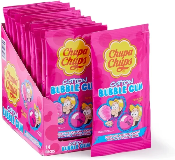 Cotton bubble gum tutti frutti 8 x 20